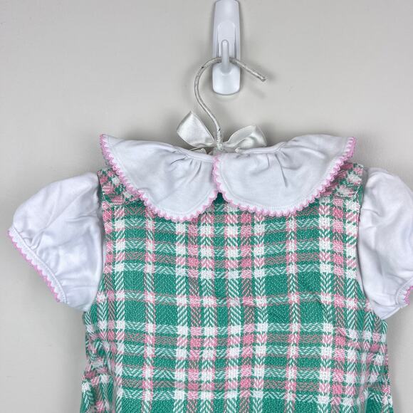 The Beaufort Bonnet Company Brooksy Bubble Set Putney Plaid 6-12 Months NWT - Picture 6 of 9